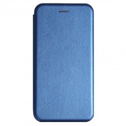 Чехол Premium Leather Case Xiaomi Redmi Note 9S/9 Pro blue